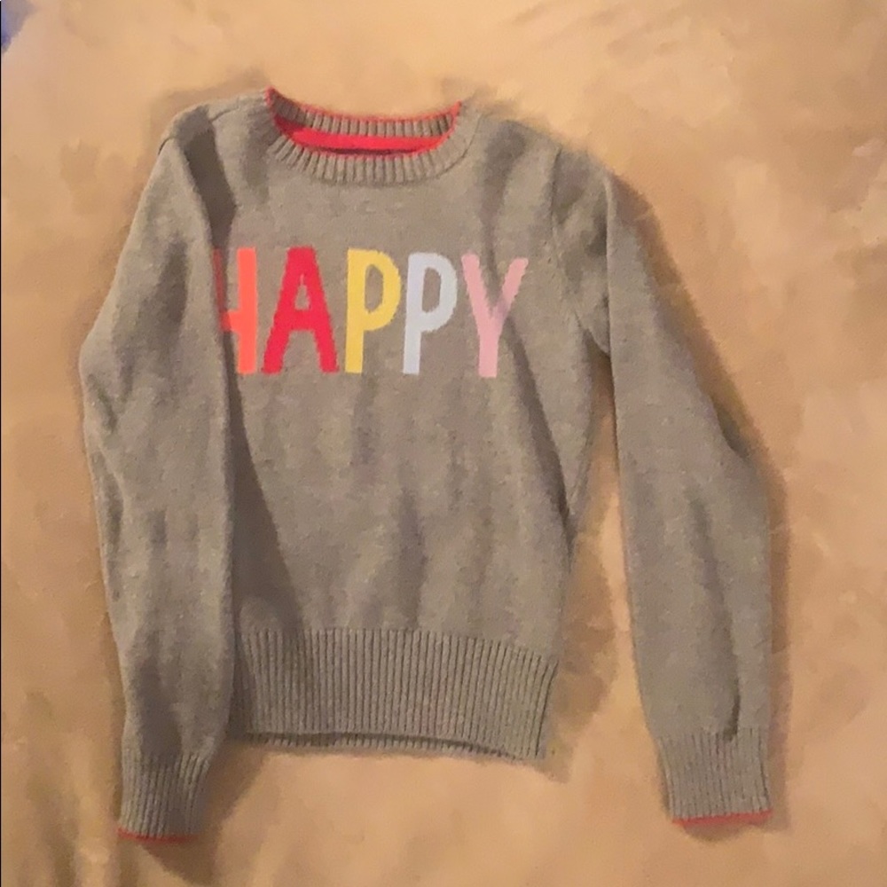 Gap happy sweater